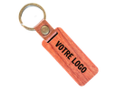 PORTE-CLEF(BOIS/CUIR).